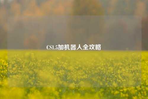 CS1.5加机器人全攻略