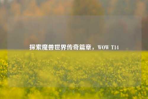 探索魔兽世界传奇篇章，WOW T14