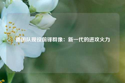 德国队现役前锋群像：新一代的进攻火力